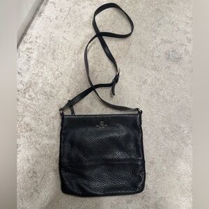 Kate Spade Black Leather Crossbody Bag